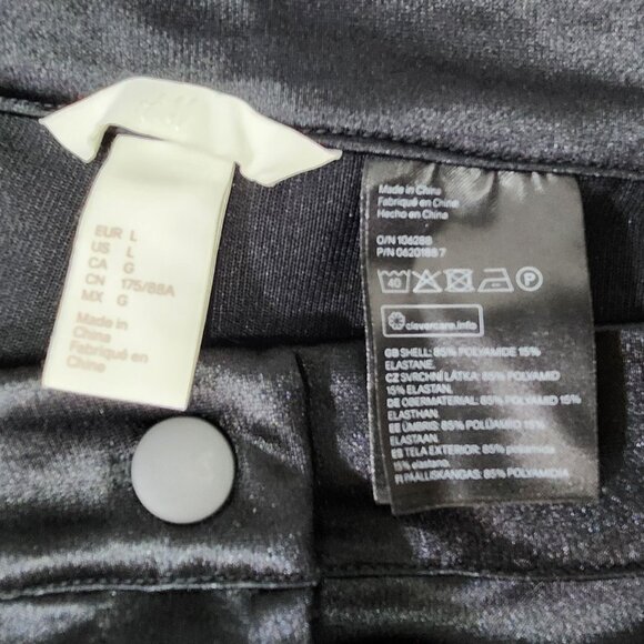 Black Satin Finish Pant - Picture 15 of 15